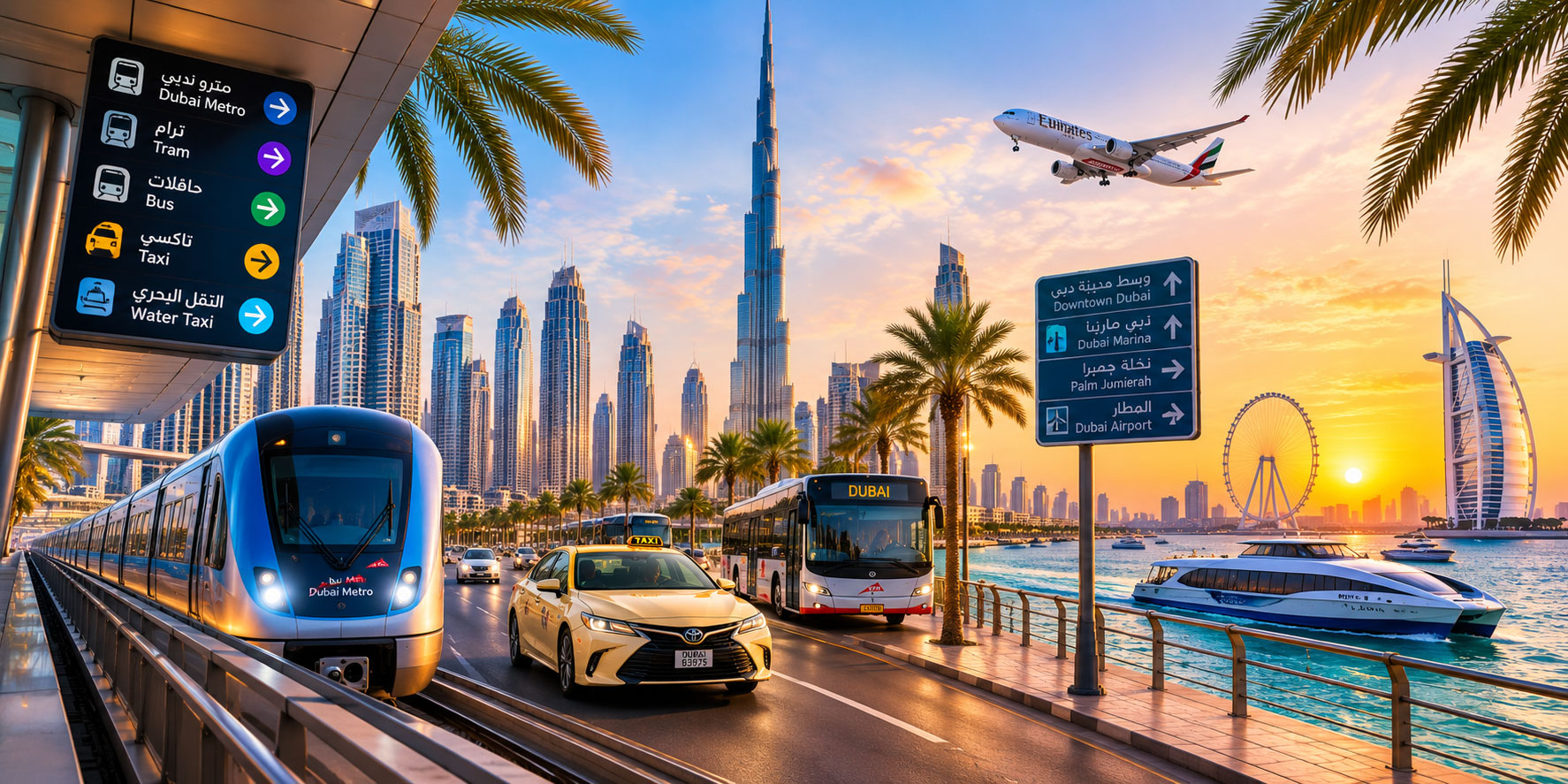 Dubai Ulaşım Rehberi
